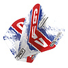 Red Dragon Red Dragon Gian van Veen Red White and Blue Hardcore Standard Darts Flights
