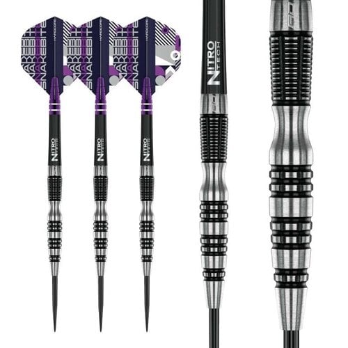 Red Dragon Red Dragon Peter Wright Snakebite Black Racer 90% Darts