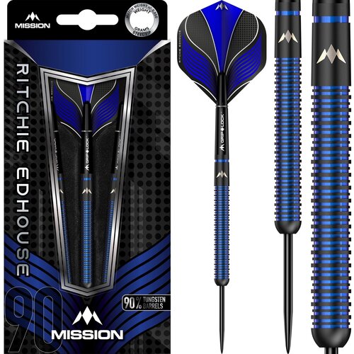 Mission Mission Ritchie Edhouse Black Titanium 90% Darts