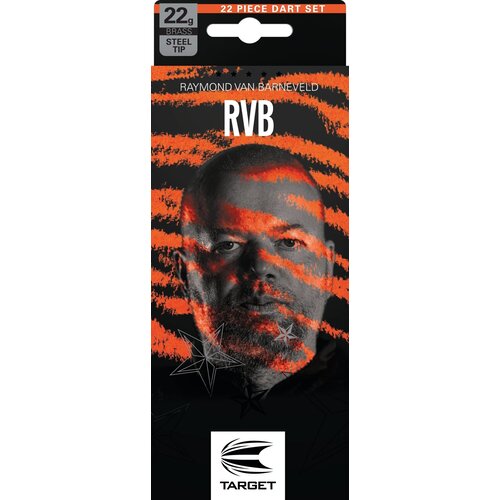 Target Target Raymond van Barneveld RVB Brass Set 22 Pieces Darts