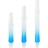 L-Style L- 2-Tone Milky Blue Darts Shafts