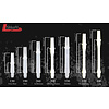 L-Style L-Style L- Silent Spinning Carbon Clear Darts Shafts