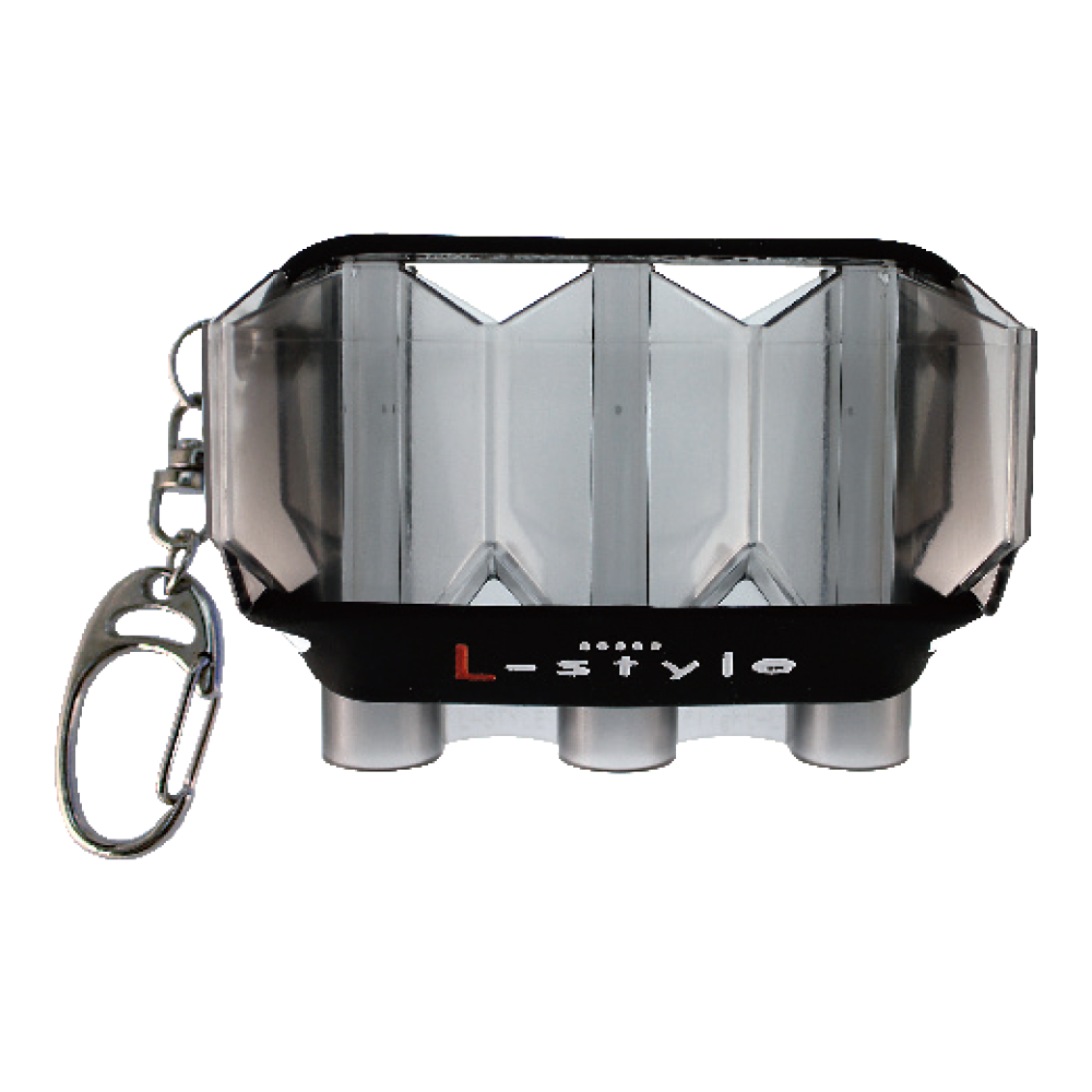 LStyle Krystal Clear Black Flight Case