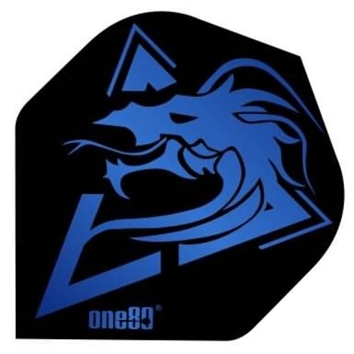 ONE80 ONE80 Serpent Blue Darts Flights