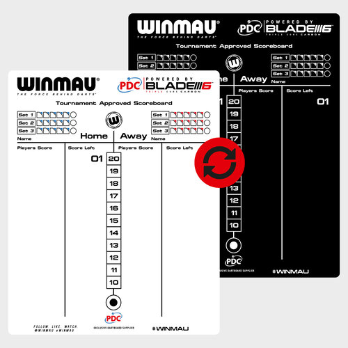 Winmau Winmau Official Tournament Scorebordset