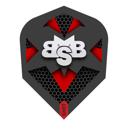 Shot Shot Michael Smith Tenacious Flight Std.6 Darts Flights