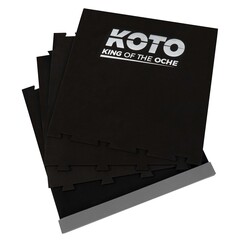 KOTO Puzzle Grey Dart Mat