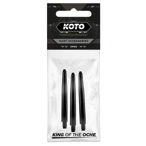 KOTO KOTO PVC Dart Black Darts Shafts