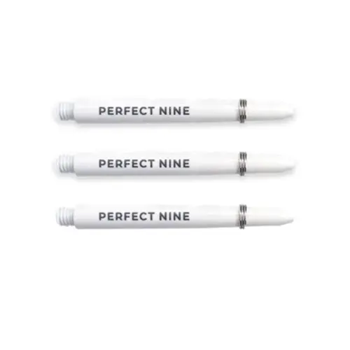 Perfect Nine Perfect Nine White Darts Shafts