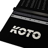 KOTO KOTO Carpet Checkout Grey + Oche 285 x 80cm Dart Mat