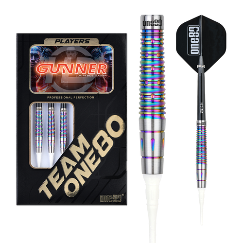 ONE80 ONE80 Gunner Lourence Ilagan HD 80% Soft Tip Darts