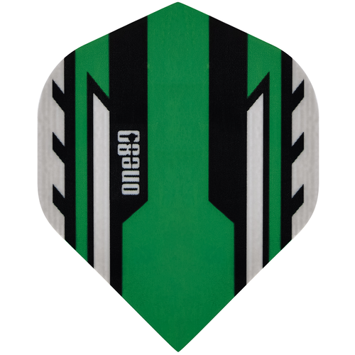 ONE80 ONE80 Arrow Green Darts Flights