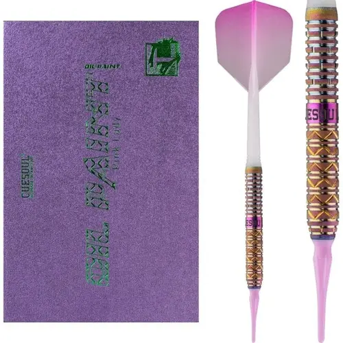 CUESOUL Cuesoul Pink Lady Cocktail 90% Soft Tip Darts