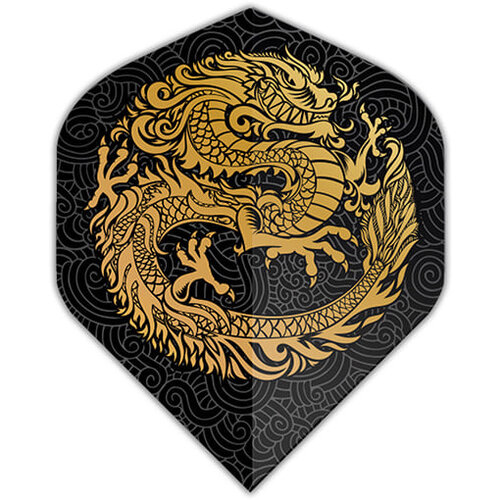 Dartshopper Dartshopper Dragon Black NO2 Darts Flights