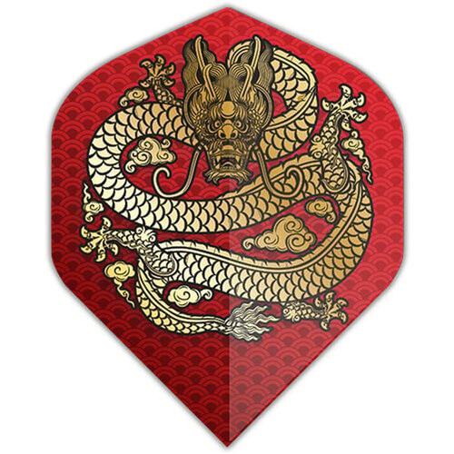 Dartshopper Dartshopper Dragon Red NO2 Darts Flights