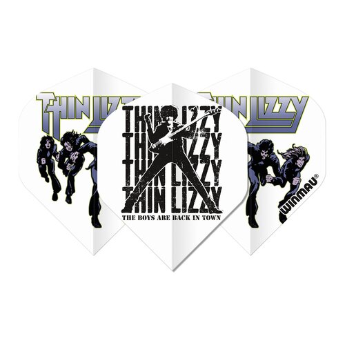 Winmau Winmau Thin Lizzy White Darts Flights