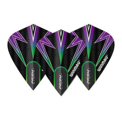 Winmau Winmau Prism Alpha Kite Black/Green Darts Flights