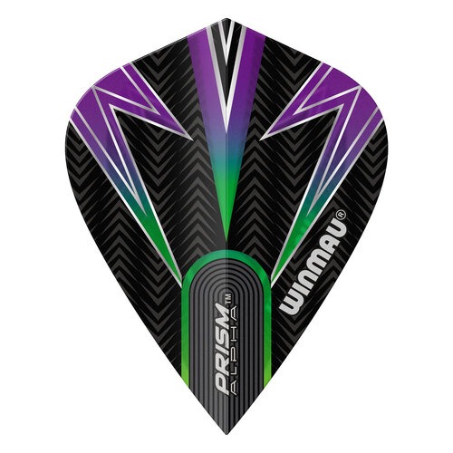 Winmau Winmau Prism Alpha Kite Black/Green Darts Flights