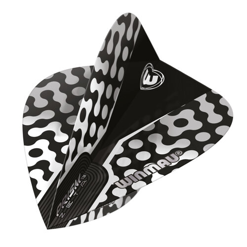 Winmau Winmau Prism Zeta Kite Black/White Darts Flights