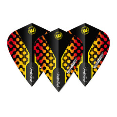 Winmau Prism Zeta Kite Black/Yellow