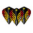 Winmau Prism Zeta Kite Black/Yellow Darts Flights