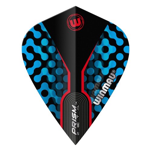 Winmau Winmau Prism Zeta Kite Black/Blue Darts Flights