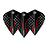 Winmau Prism Zeta Kite Black/Red Darts Flights