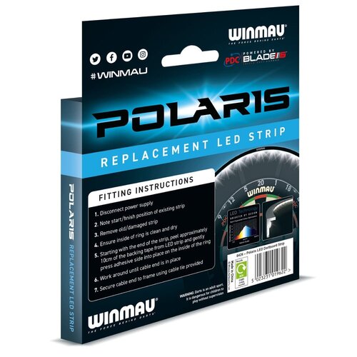 Winmau Winmau Polaris Replacement LED Strip Dartboard Lighting