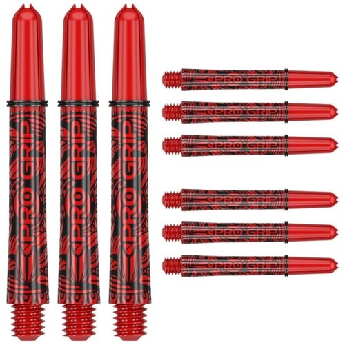 Target Target Pro Grip 3 Set Ink Red Darts Shafts