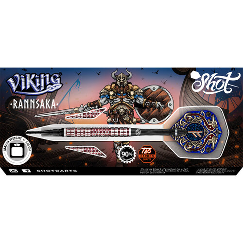 Shot Shot Viking Rannsaka 90% Soft Tip Darts