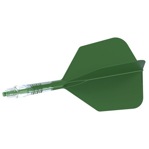 CUESOUL Cuesoul ROST T19 Integrated Dart Flights Big Wing Carbon Green Darts Flights