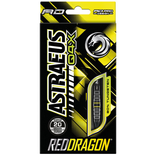 Red Dragon Red Dragon Astraeus Q4X Torpedo 90% Soft Tip Darts