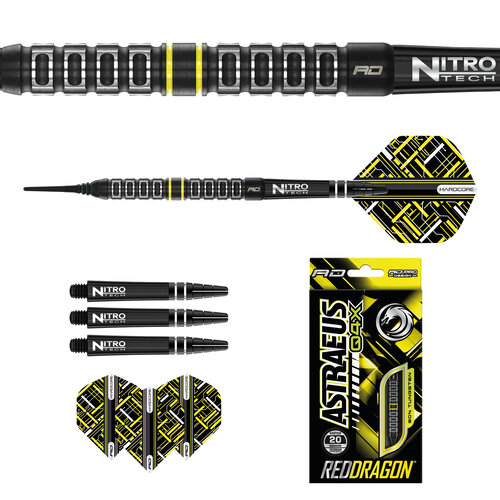 Red Dragon Red Dragon Astraeus Q4X Parallel 90% Soft Tip Darts