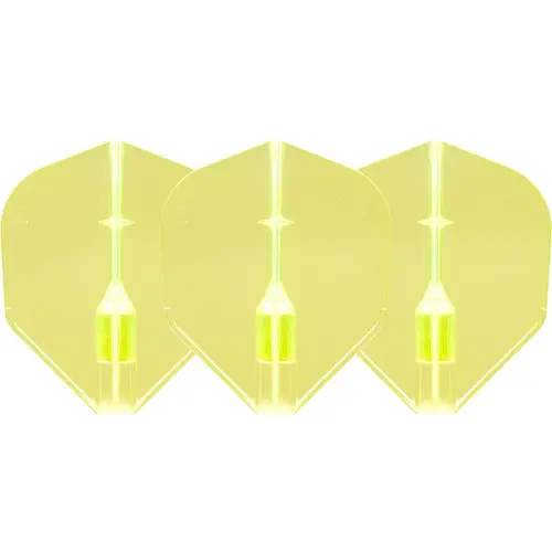 L-Style L-Style Fantom EZ L3 Shape Neon Yellow Darts Flights