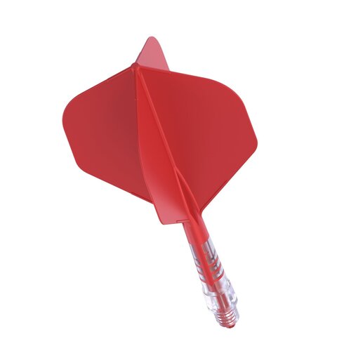 CUESOUL Cuesoul ROST T19 Integrated Dart Flights Big Standard Wing Carbon Red Darts Flights