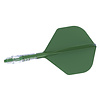 CUESOUL Cuesoul ROST T19 Integrated Dart Flights Small Standard Wing Carbon Green Darts Flights