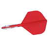 CUESOUL Cuesoul ROST T19 Integrated Dart Flights Small Standard Wing Carbon Red Darts Flights