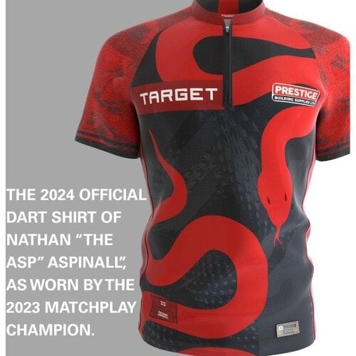 Target Target Nathan Aspinall Collarless Dartshirt 2024