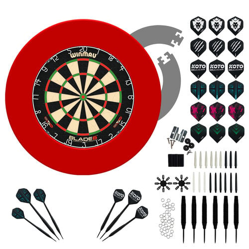 Winmau Winmau Blade 6 + Surround + KOTO Accessory Kit Steeltip 90 Pieces