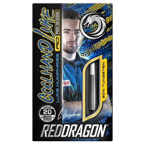 Red Dragon Red Dragon Luke Humphries TX1 90% Soft Tip Darts