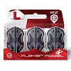 L-Style L-Style EZ L3 Mike Valentin Clear White V3 Darts Flights