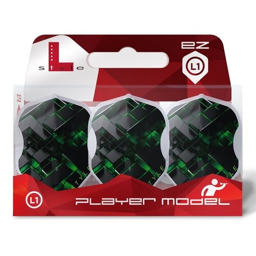 L-Style L-Style EZ L1 Franz Rotzsch Clear White V1 Darts Flights