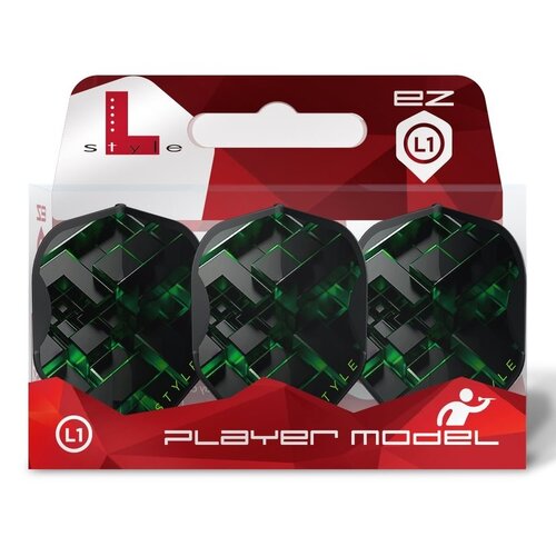 L-Style L-Style EZ L1 Franz Rotzsch Black V1 Darts Flights
