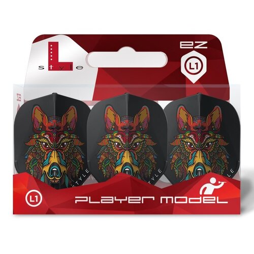 L-Style L-Style EZ L1 Almudena Fajardo Black Darts Flights