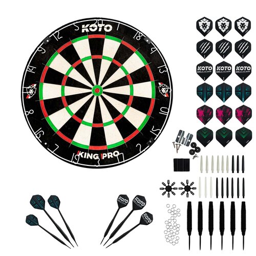 KOTO KOTO King Pro + 2 Sets Darts + 90st Accessoires