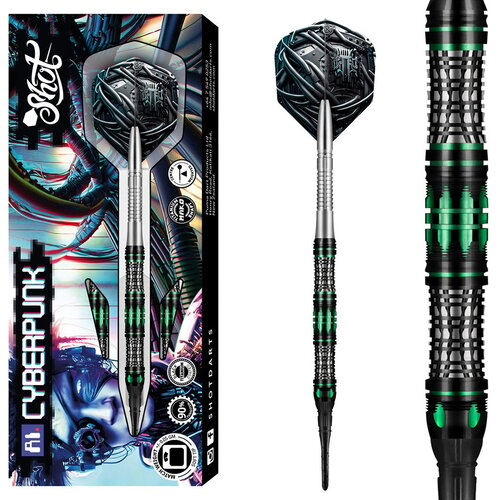 Shot Shot AI Cyberpunk 90% Soft Tip Darts