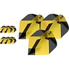 Target Target Tag 3 Set Black Yellow NO2 Darts Flights