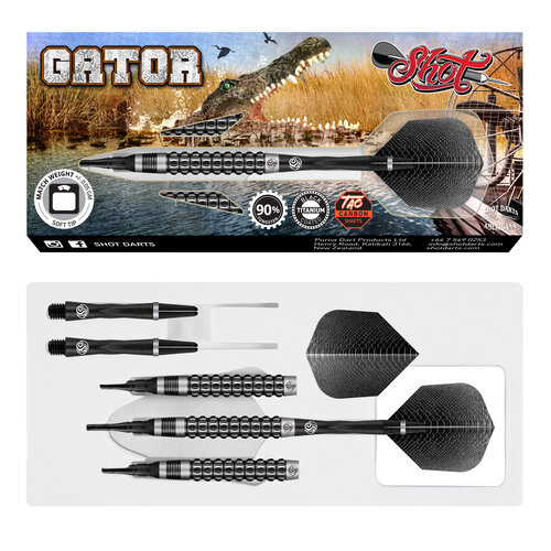 Shot Shot Americana Gator 90% Soft Tip Darts