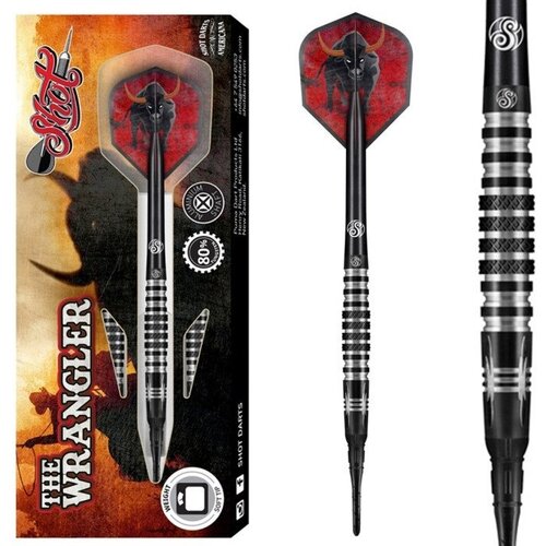 Shot Shot Americana The Wrangler 80% Soft Tip Darts