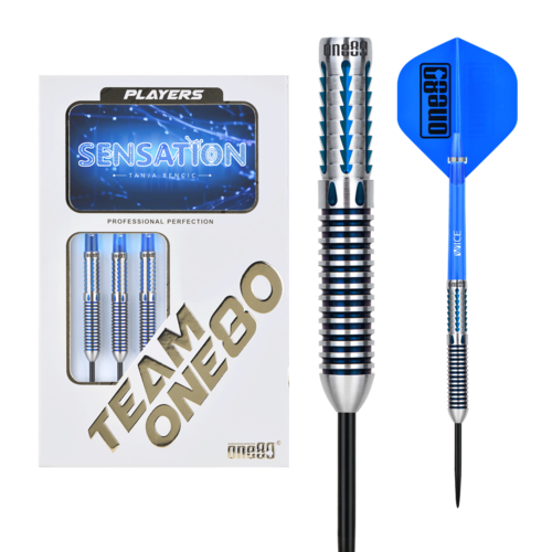 ONE80 ONE80 Tanja Bencic Sensation Blue 90% Darts